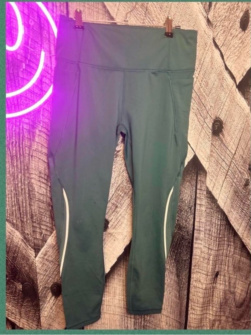 Member's Mark 'Work It Out' Teal Leggings